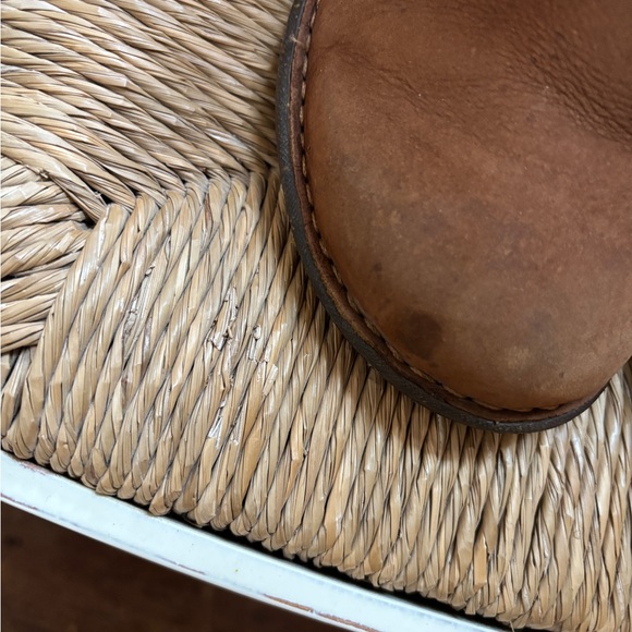 UGG Swell Short suede leather boots sheepskin lining. Tasman braid detail 10 - Picture 7 of 8
